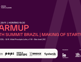 Warmup, evento destinado a startups e investidores, ocorre dia 29 na AEMFLO e CDLSJ 